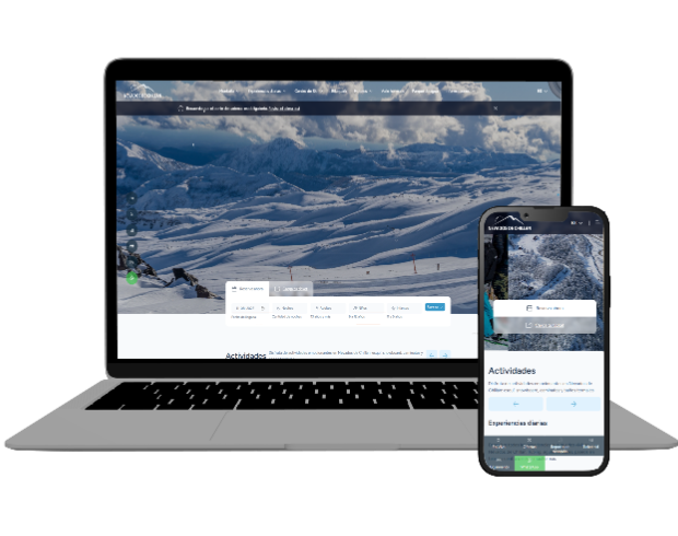 Tecnología y montaña: así es el nuevo sitio web que desarrollamos para Nevados de Chillán 